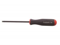 BONDHUS PBS10 ProHold Ball End Driver Hex Screwdriver 10mm - L184mm, 74676